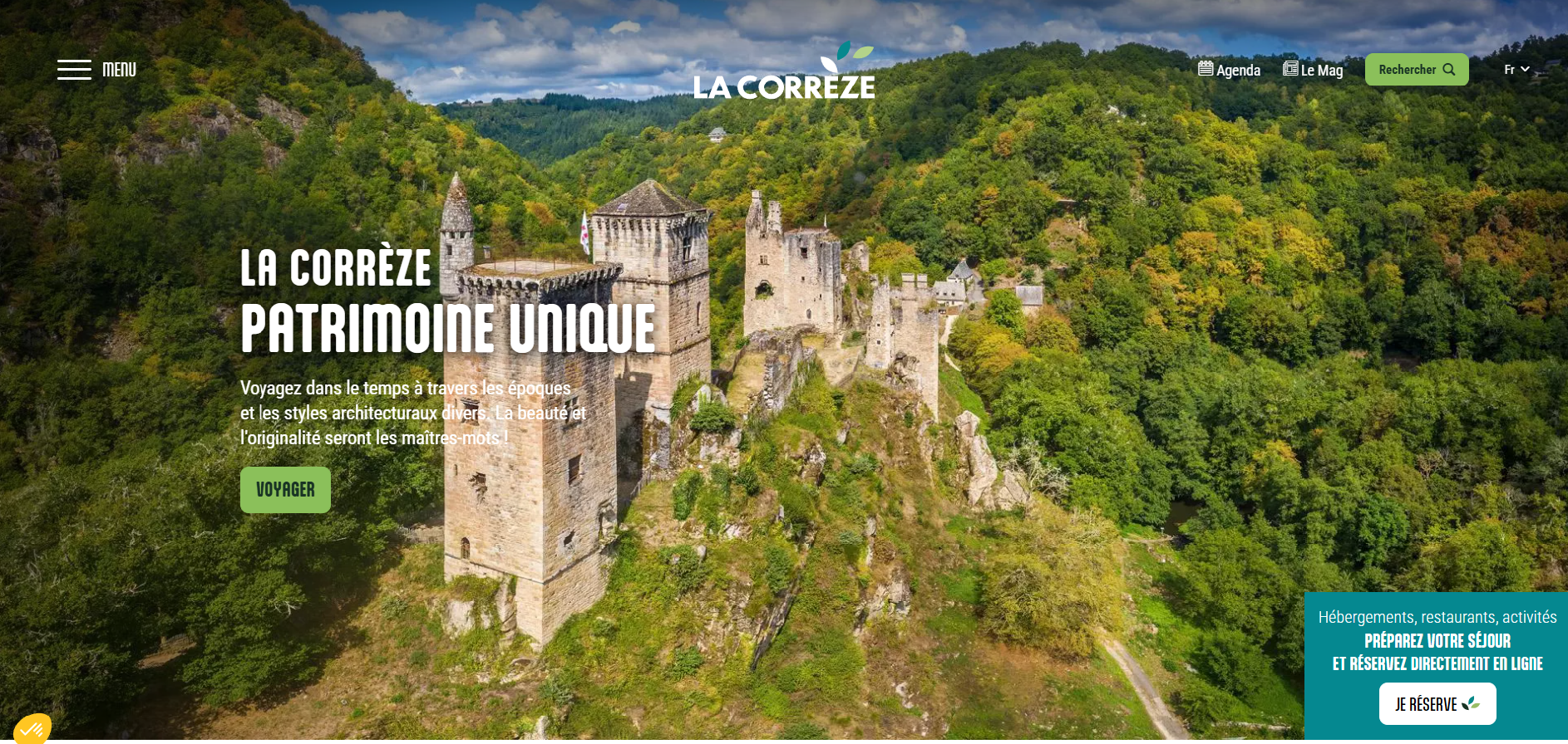 Châteaux en Corrèze